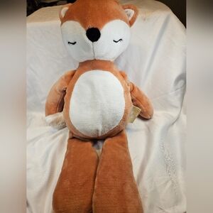 Max Studio Plush Fox Toy - Brown & White Snuggle Buddy